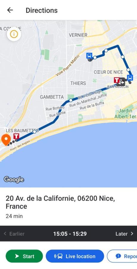 Magnifique Appartement 60M2 ,3 Pieces , Equipee,Tres Lumineux, 2 Minutes A Pied De La Plage Nizza Esterno foto